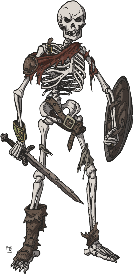 Skeleton warrior